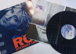 Винтажная виниловая пластинка LP Rod Stewart Camouflage (USA 1984)