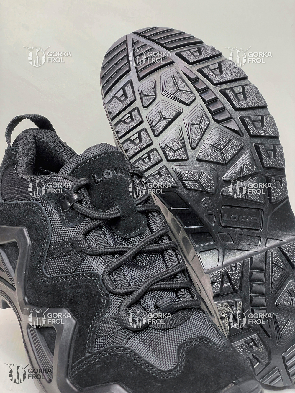 Полуботинки Lowa Zephyr GTX Lo черный, треккинговые (лето/демисезон)