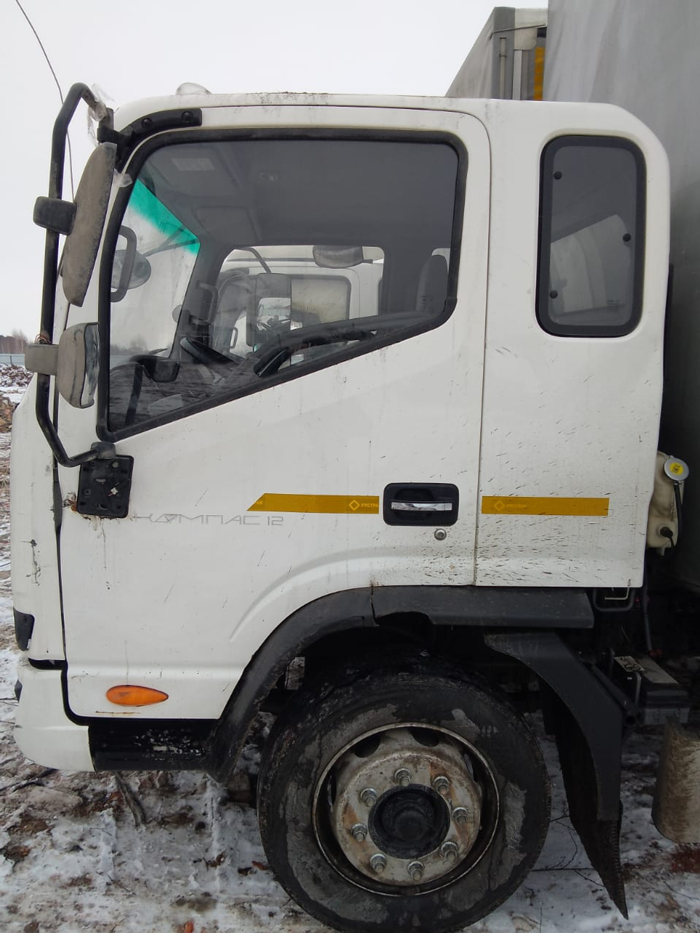 РусТрак 4389* на шасси КамАЗ 43082 4x2 Бортовой (Евроборт) 4389F1 (Евроборт, Дизельный, 3,8 л, 166 л