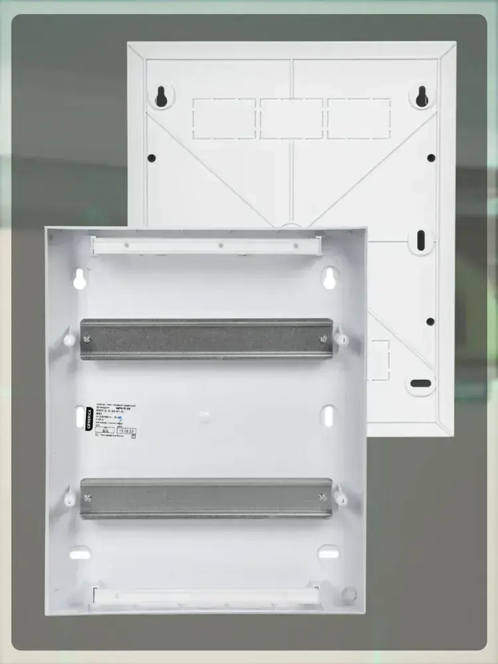 Щиток (бокс) электрический для автоматов на 24 модуля, навесной IP41 GENERICA