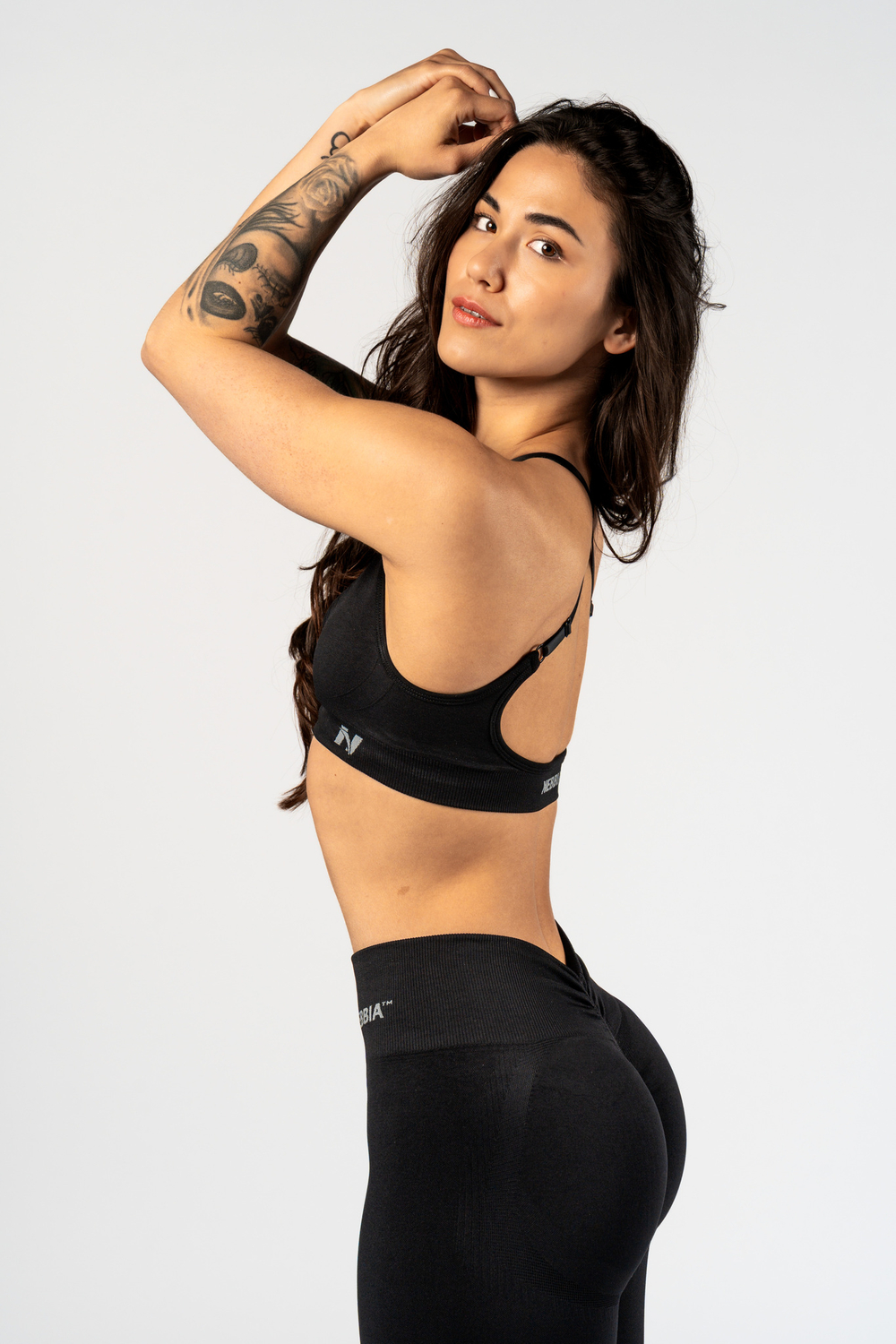 Топ Medium-Support Sports Bra TOTALLY SEAMLESS 305 Черный