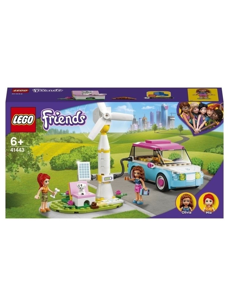 Конструктор LEGO Friends 41443 Электромобиль Оливии