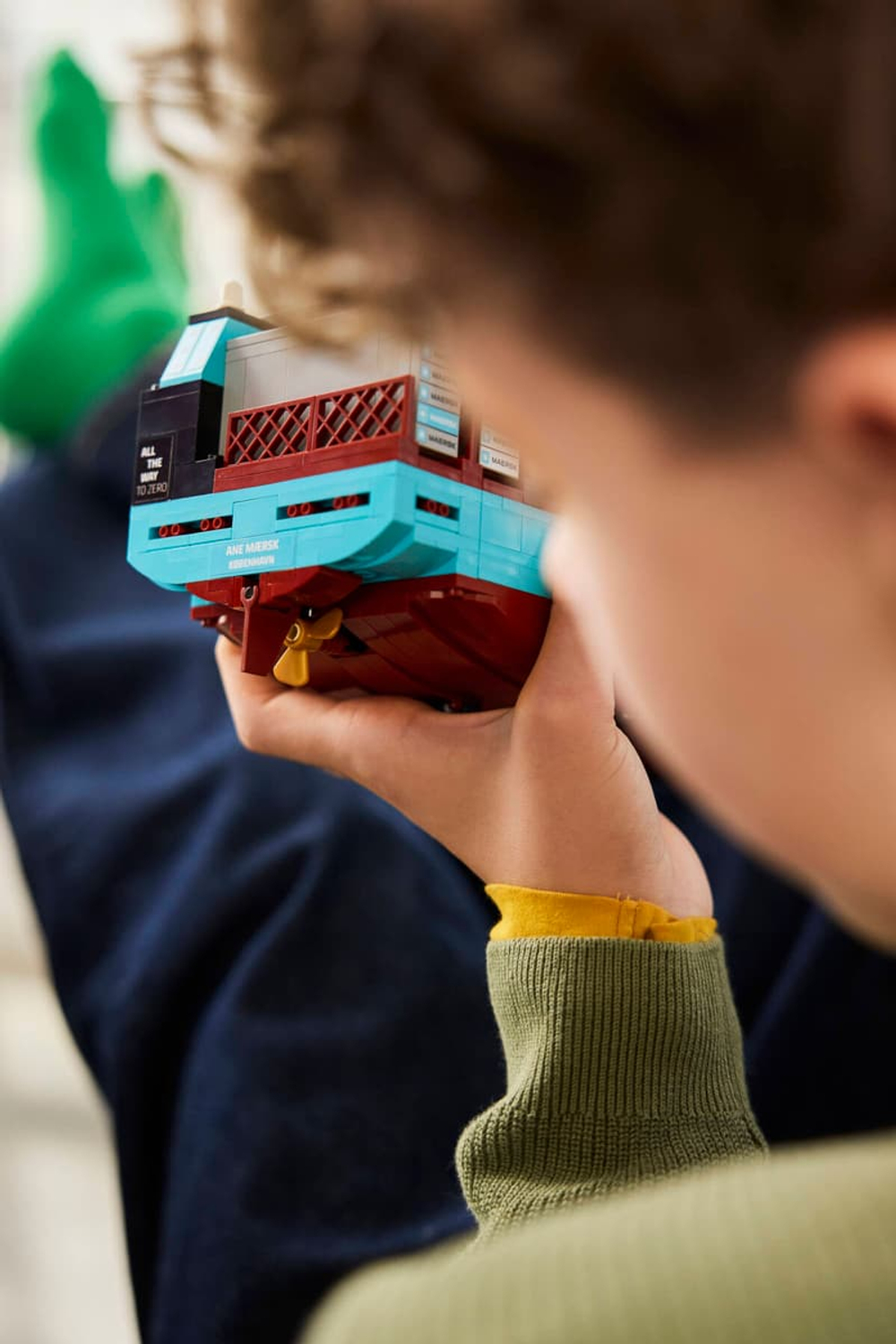 Конструктор LEGO 40955 Maersk Dual-Fuel Container Vessel