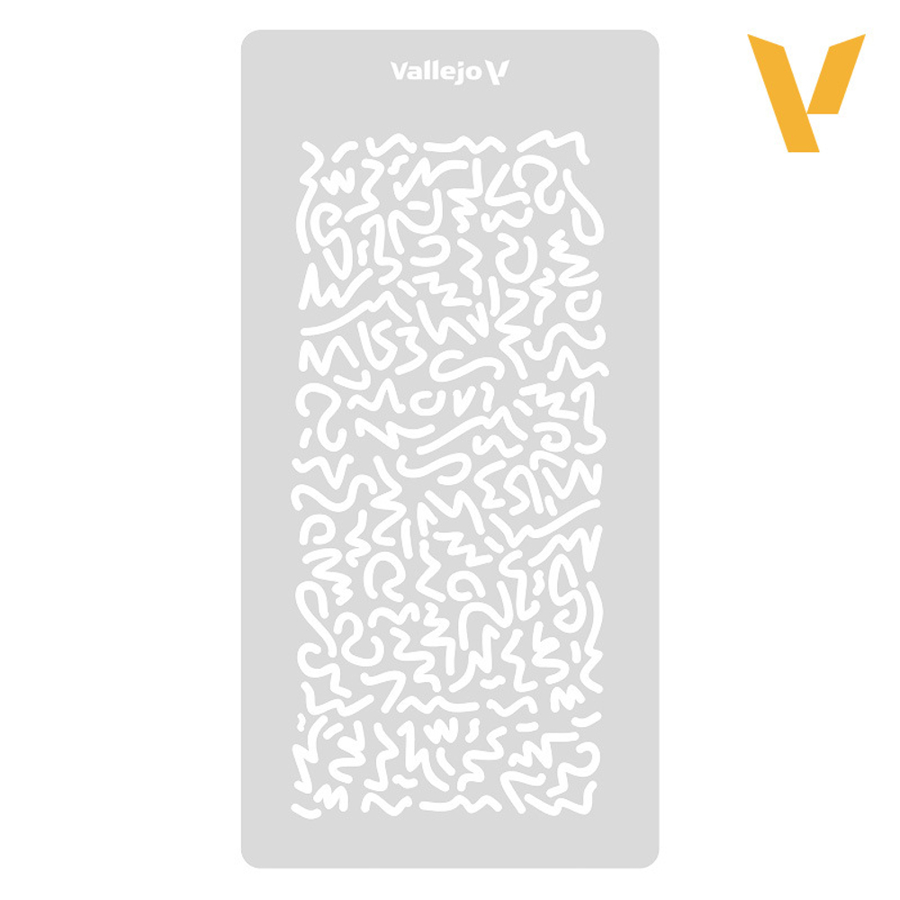 Hobby Stencils: Luftwaffe WWII Shingles Camo