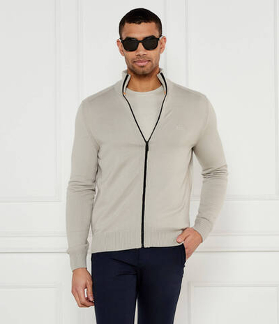 Шерстяной свитер Avac_FZ BOSS ORANGE - бежевый(50501750)