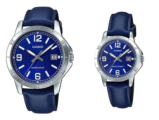 Парные часы Casio Standard: MTP-V004L-2BUDF и LTP-V004L-2BUDF