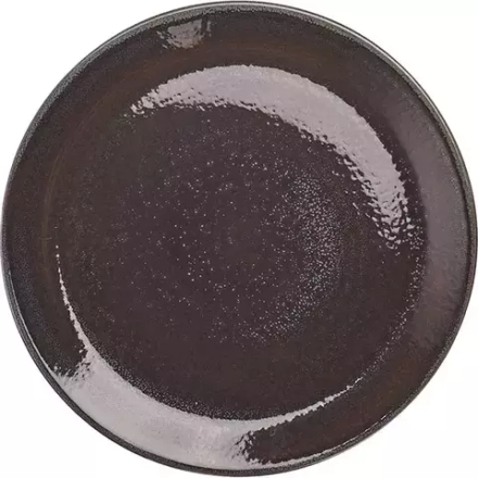 Тарелка «Революшн Гранит» мелкая фарфор D=30,H=2см серый,коричнев
