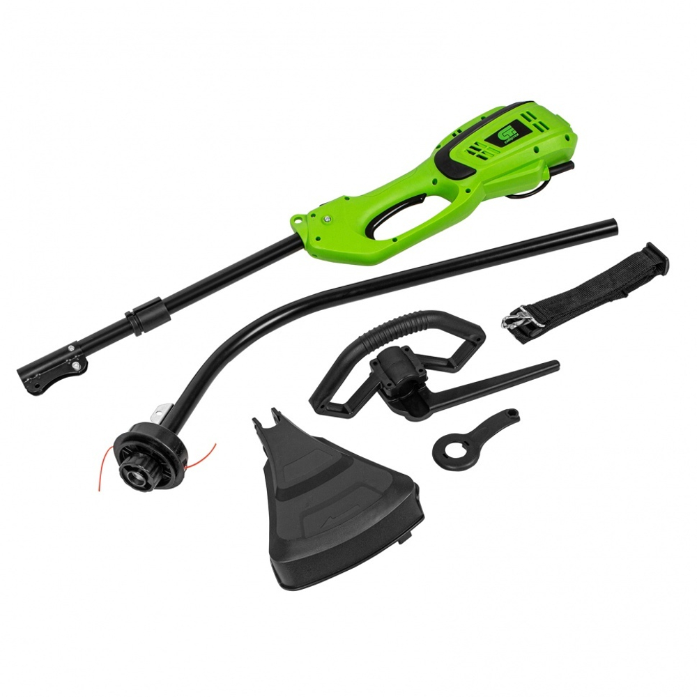 Триммер электрический ЭКИ-1100, 1100 Вт, 350 мм, катушка, разборная штанга Сибртех