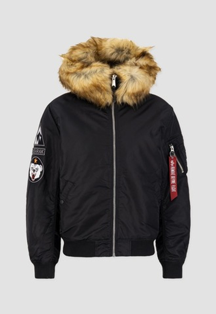 Куртка утепленная мужская ALPHA INDUSTRIES MA-1 Hooded Arctic