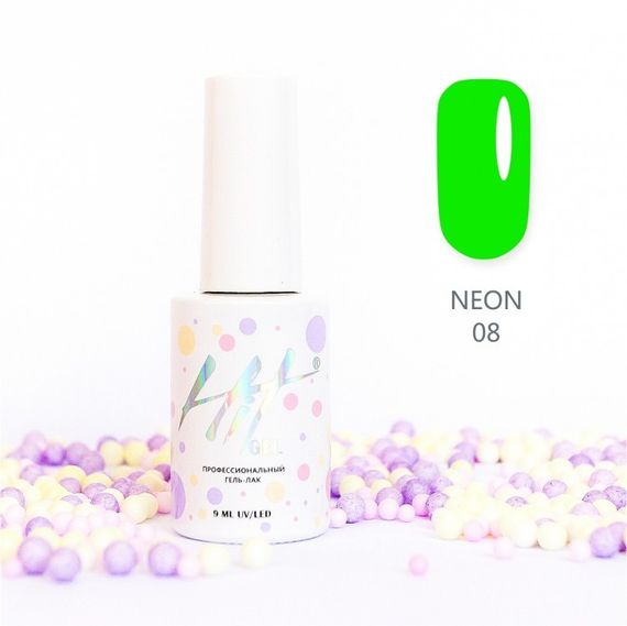 Гель-лак ТМ &quot;HIT gel&quot; №08 Neon, 9 мл