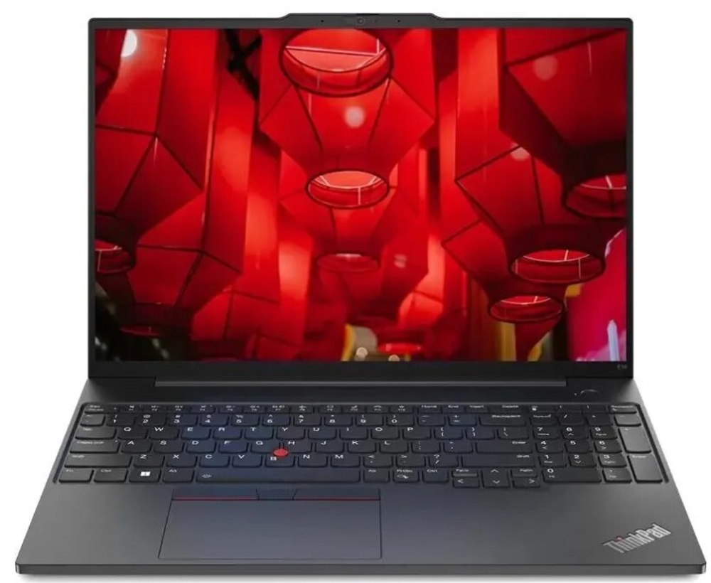 Ноутбук  Lenovo ThinkPad E16 Gen1 16 ", Core i5, 16 Гб RAM, 512 Гб SSD, Iris Xe Graphics, Черный