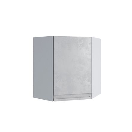 Кухня Модуль ПУ 600 Скала Бетон светлый (левый)