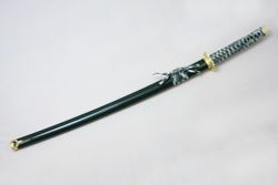 Armas Del Mundo Меч самурайский. Ножны зеленые, золотой декор