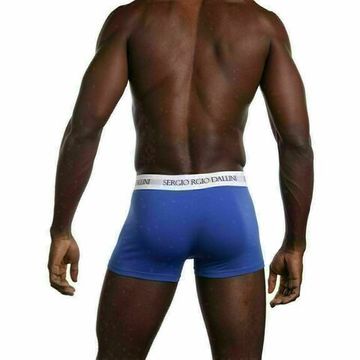 Мужские трусы боксеры синие Sergio Dallini SD2941-2