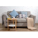 Чехол для подушки из хлопка с принтом funky dots, серо-голубой cuts&pieces, 45х45 см