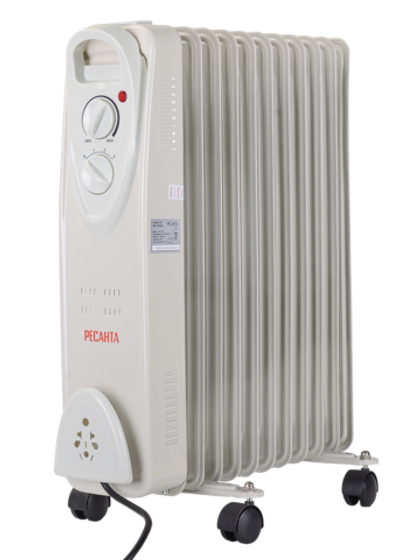 Масляный радиатор Ресанта ОМ-12Н