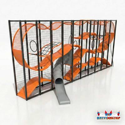 Плоский игровой лабиринт «Джунгли-Парк», 12×3,5×5 м