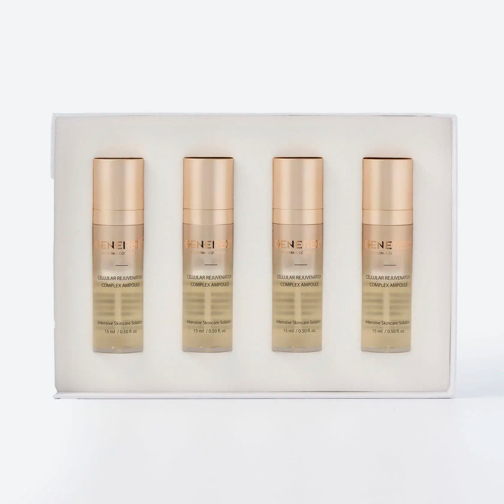 GENEREX Ампула с комплексом клеточного омоложения CELLULAR REJUVENATION Complex Ampoule 15млx4