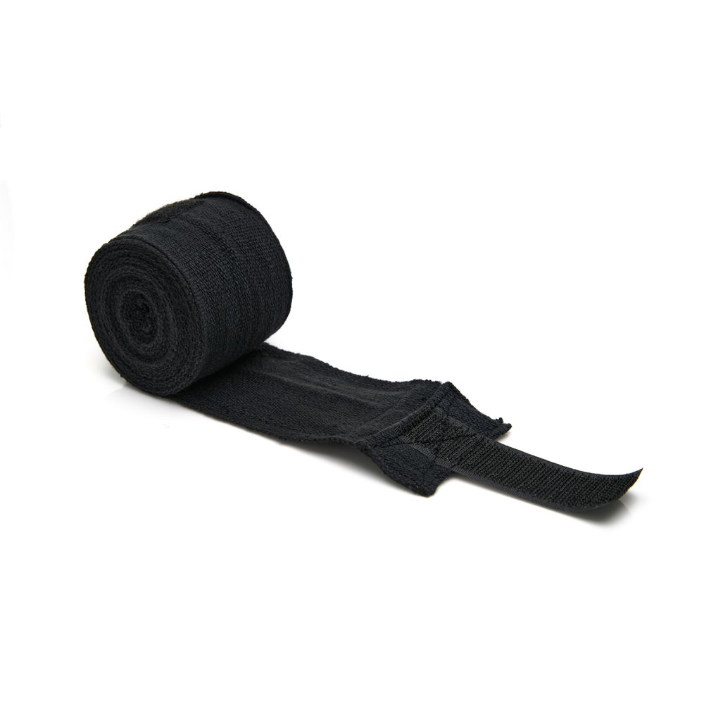 Бинт боксерский TORRES, PRL619016BL, дл. 2,5 м, шир. 5 см, 1 пара, хлопок, черный