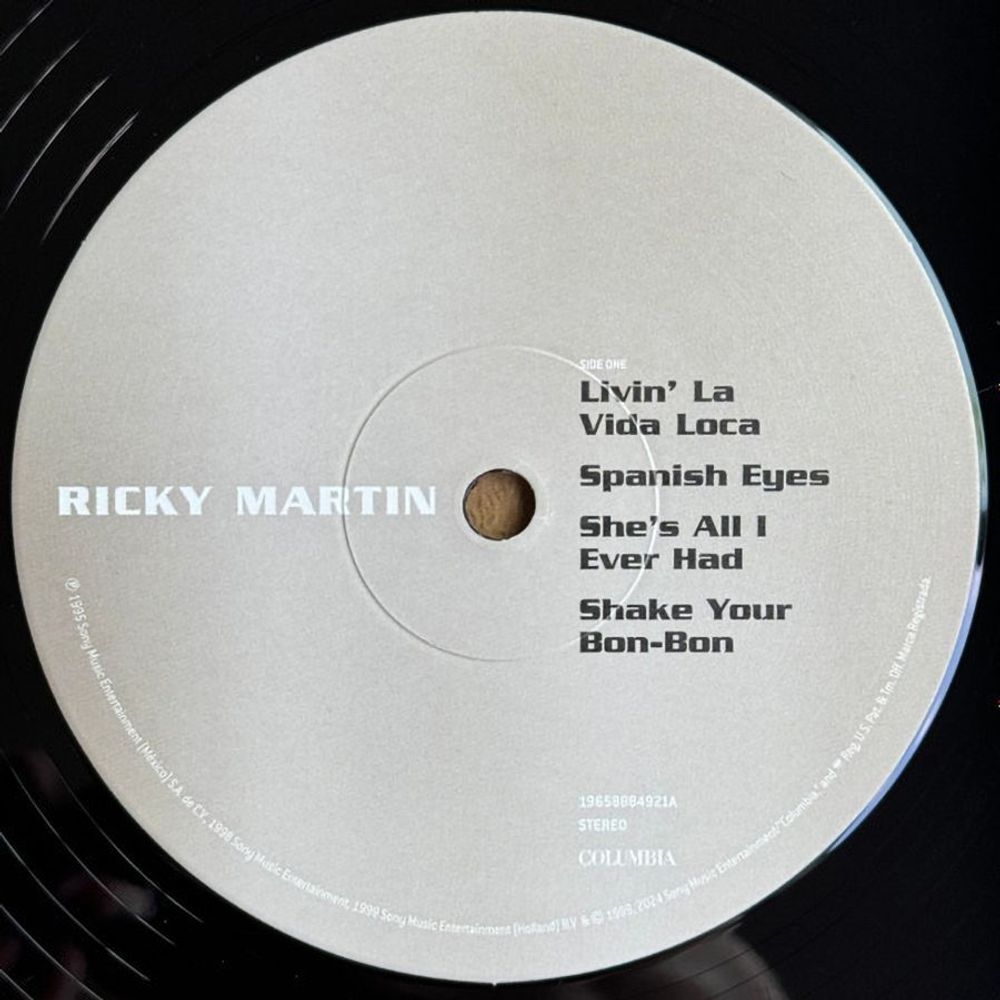 Ricky Martin. Ricky Martin (25th Anniversary Edition) (2LP) Новая запечатанная виниловая пластинка
