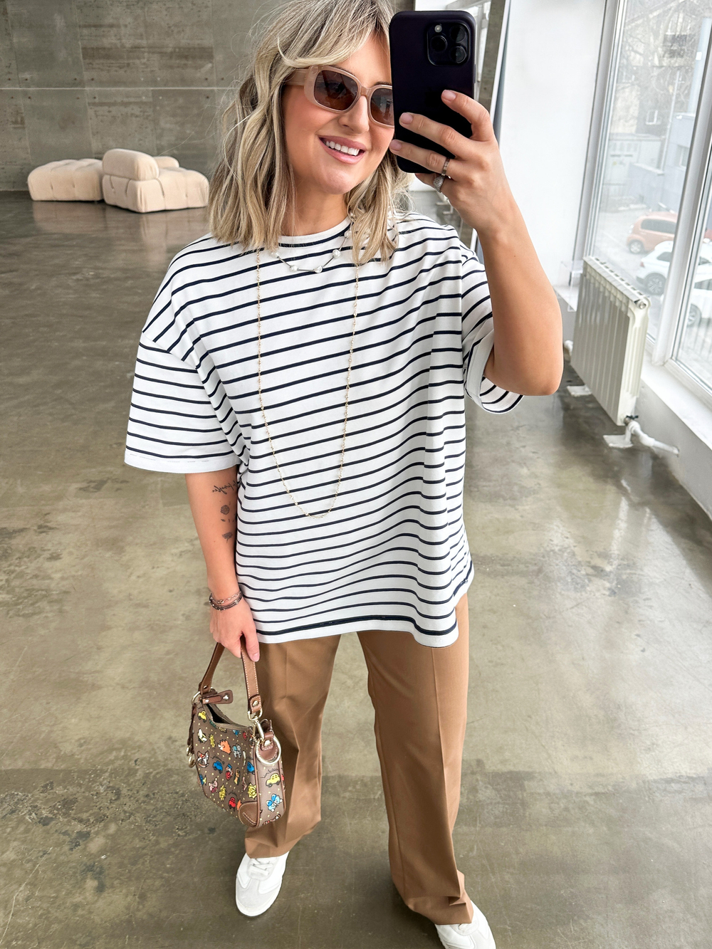 Классические брюки коричневые 4