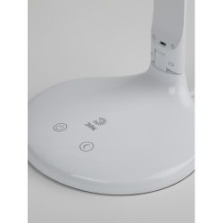 Настольный светильник ЭРА NLED-482-10W-W светодиодный с ночником белый