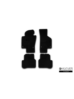 Коврики в салон для VOLKSWAGEN Passat (B6) АКПП 2005-2010, седан, 4 шт. (текстиль) KLEVER01510601200K