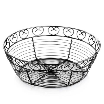 Корзинка для подачи 25*8 см черная металл P.L. Proff Cuisine