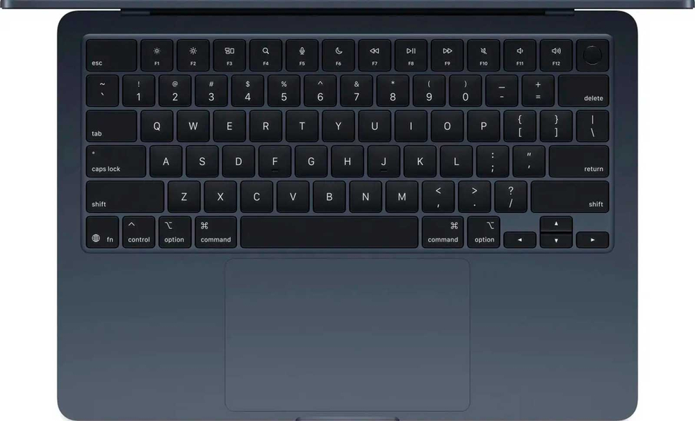 Ноутбук Apple MacBook Air 13.6 A3240 M4 (MW123HN/A), midnight в регионах России