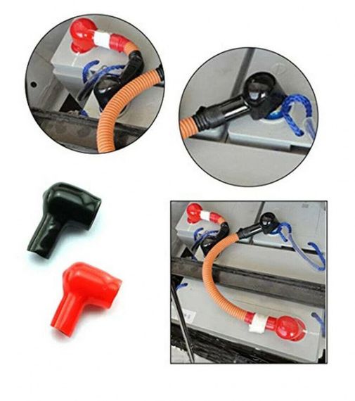 Изолирующие колпачки клемм аккумулятора (пара)