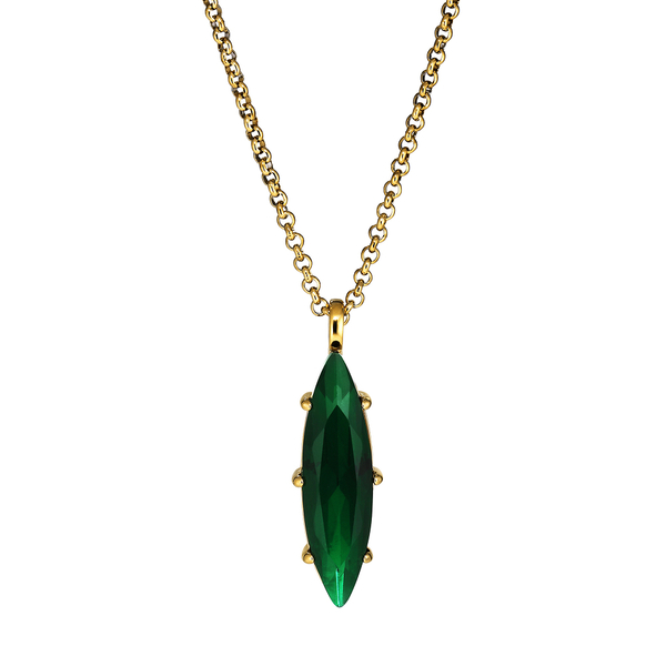 Колье Dyrberg Kern TAKESHI SG EMERALD GREEN 470042