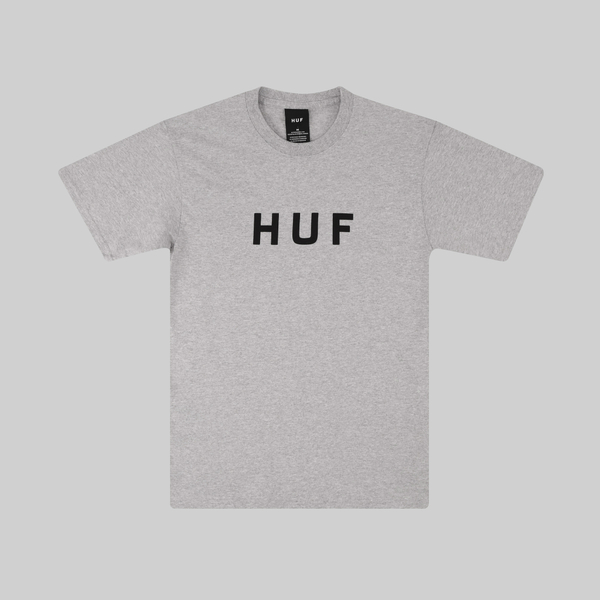 Футболка мужская HUF Essentials OG Logo артикул:TS01752-ATGRY - купить в магазине Дайс