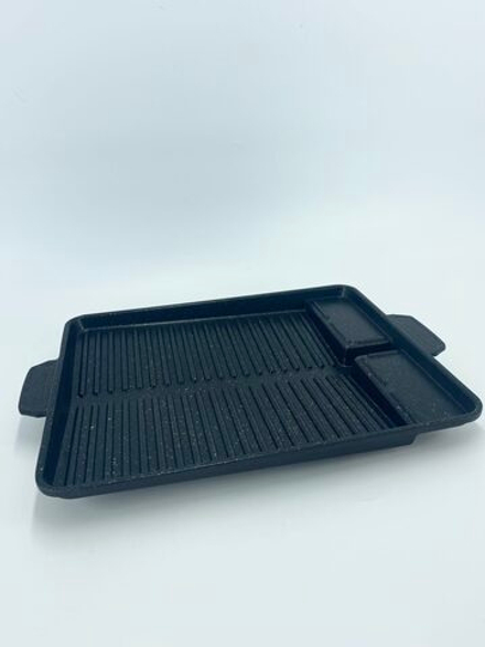 Сковорода-гриль NaMilux для портативной плиты квадратная