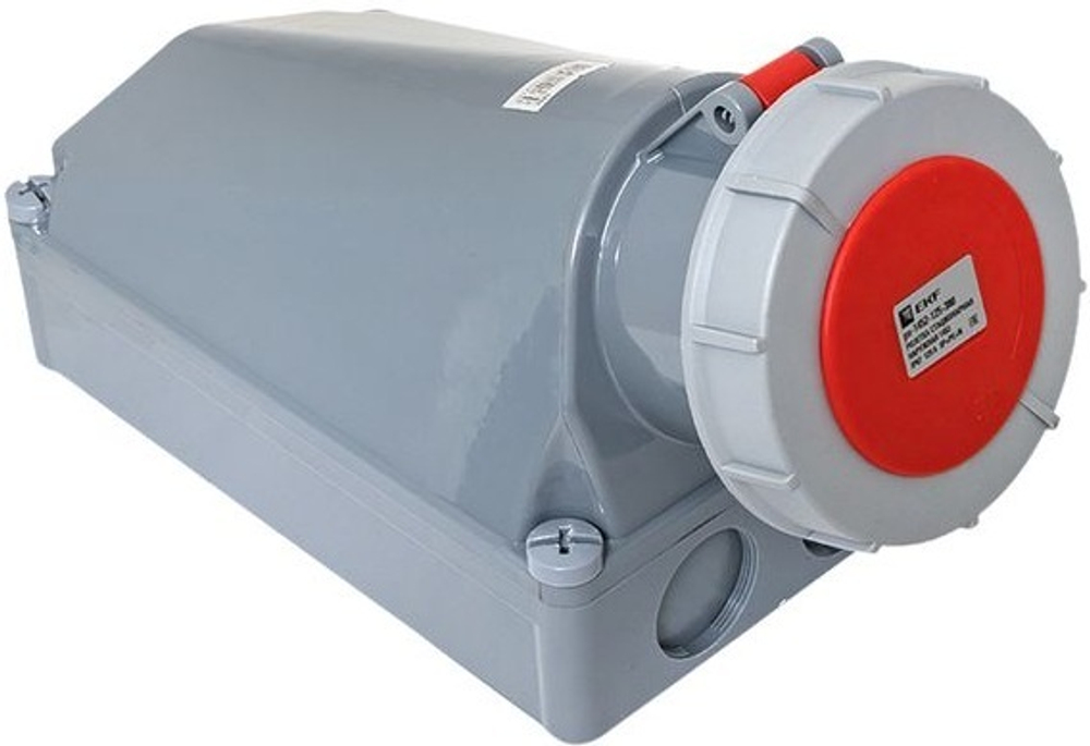 Розетка стационарная наружная EKF ps-1452-125-380