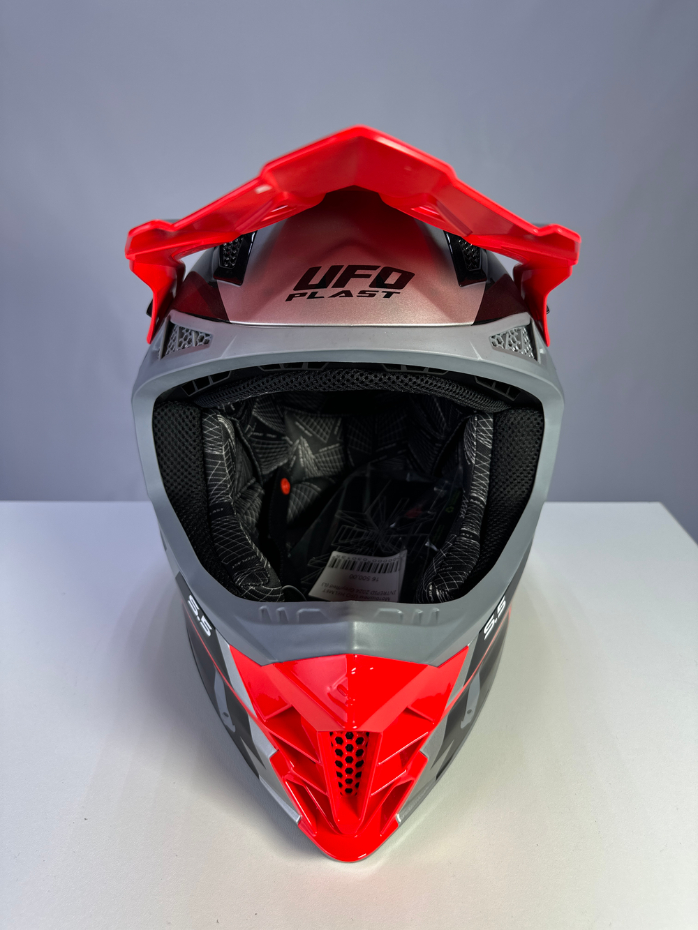 Мотошлем UFO HELMET INTREPID 2024 Grey/Red