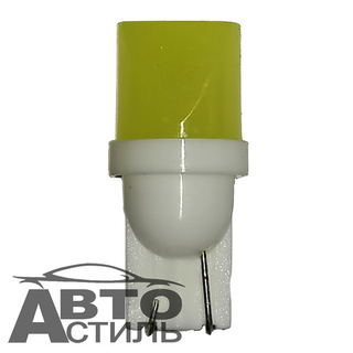 Светодиод 12V T10 COB WHITE 3D пластик ZUB 3D-2W (без цок) белый ВЫСОКИЙ ЗУБ X0003/T10-COB-ZX