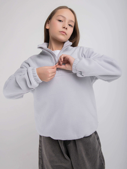 Олимпийка флисовая "Серебро" 7+