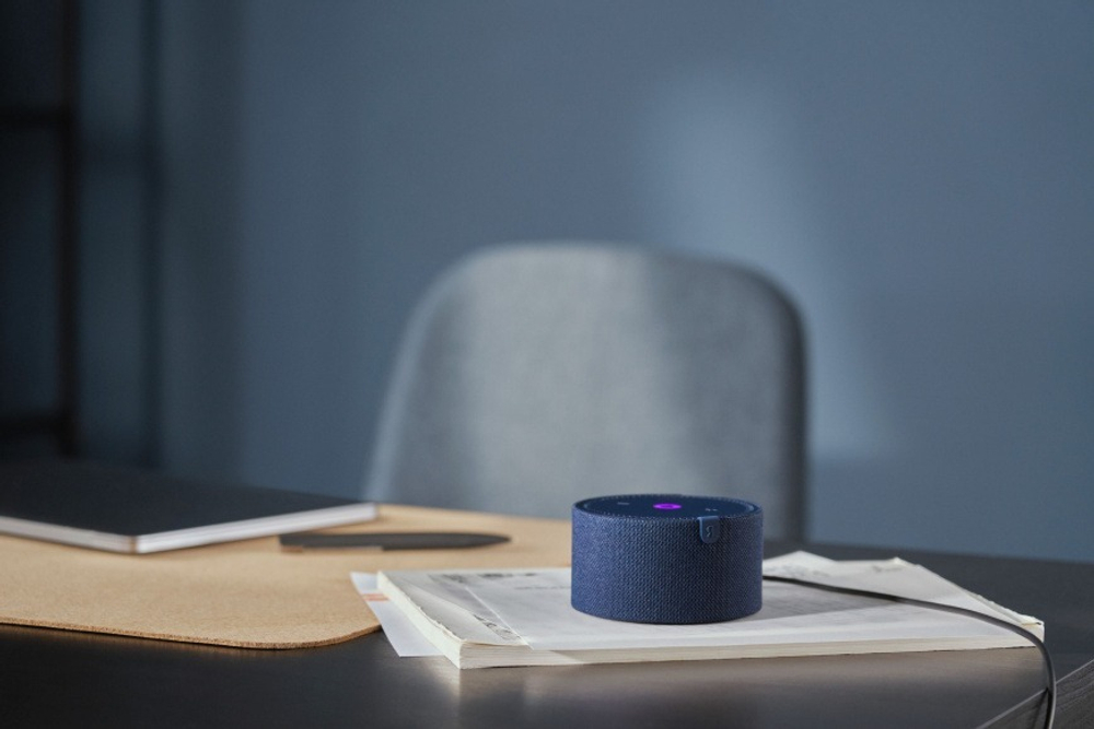 Умная колонка Яндекс Станция Мини плюс с Алисой blue