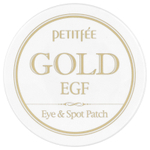 Petitfee, патч для глаз и точечного нанесения, с золотом и EGF, 60 патчей для глаз (1,1 г) и 30 патчей для точечного нанесения (0,6 г)