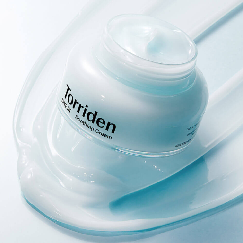 Torriden Dive-In Low Molecular Hyaluronic Acid Soothing Cream увлажняющий и успокаивающий крем на основе гиалуроновой кислоты