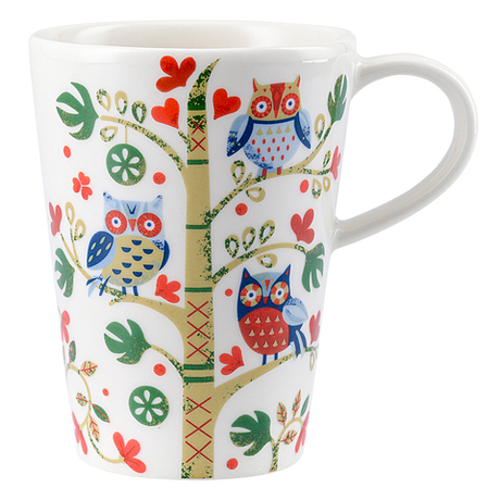 Кружка 350мл Liberty Jones Birds of Paradise Owl