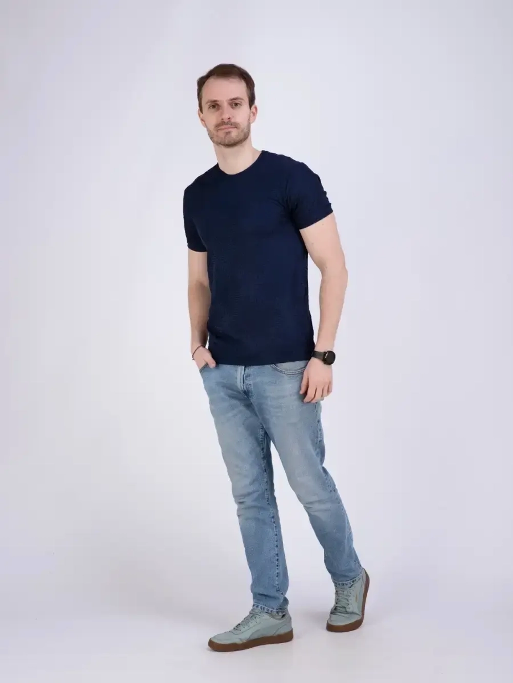 Футболка мужская Турция мерсеризованная