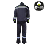 Костюм мужской (комплект) т/серый,лимон и чёрный (44-46) 170-176