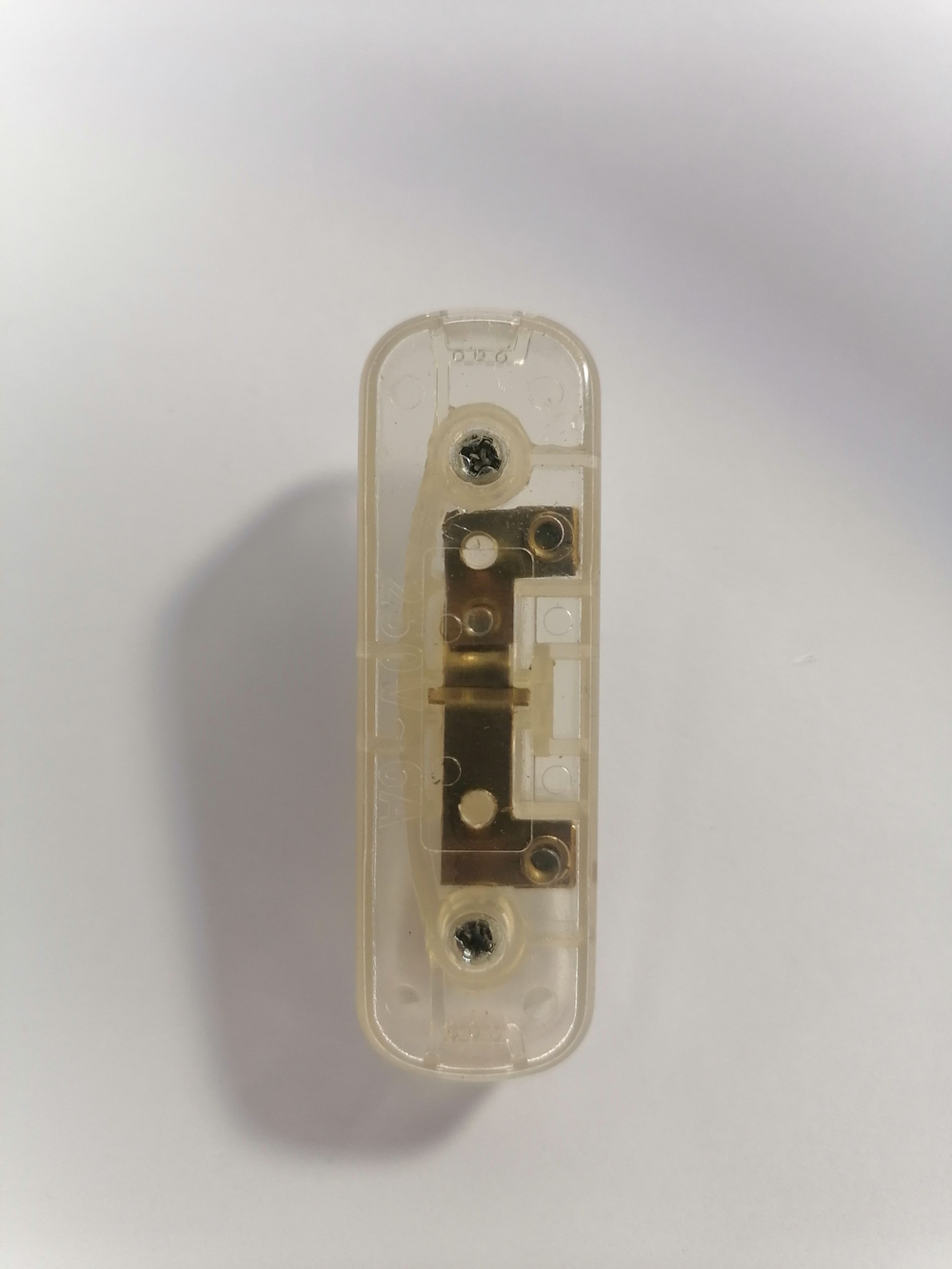 Выключатель проходной для светильника прозрачный