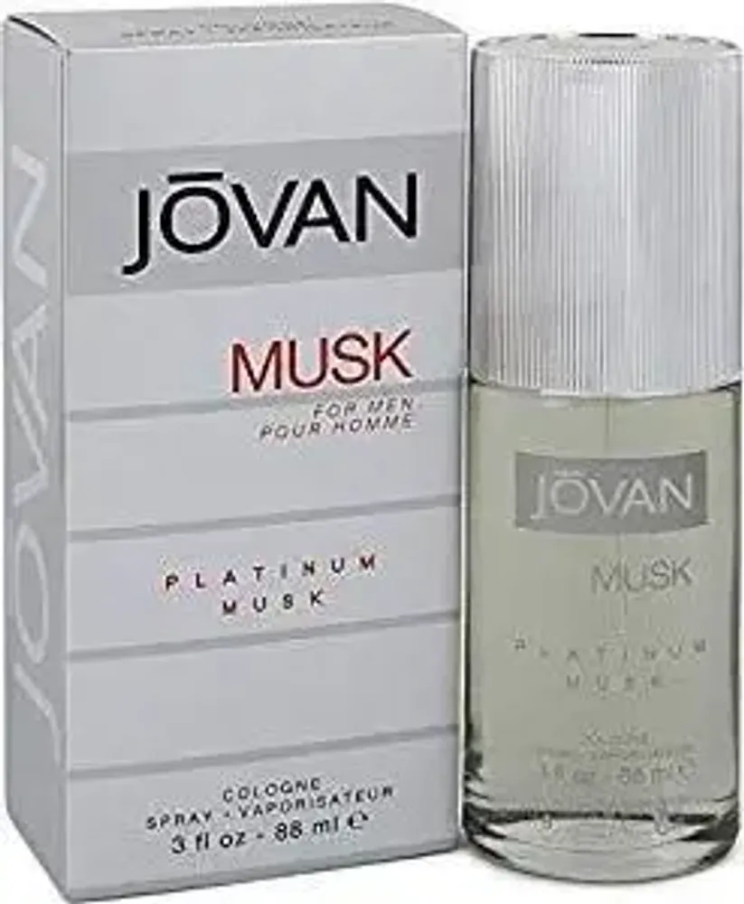 Уникальный аромат Jovan Platinum Musk  EDC для мужчин 88 мл