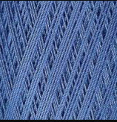 Пряжа "Астра", 100% мерсеризованный хлопок, 100гр, 610м, василек