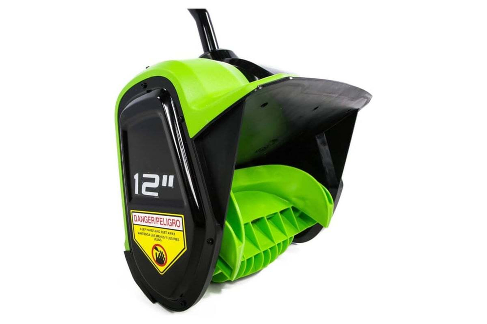 Бесщеточный аккумуляторный снегоуборщик GreenWorks 60V, 30 см, с АКБ 4 А*ч и ЗУ