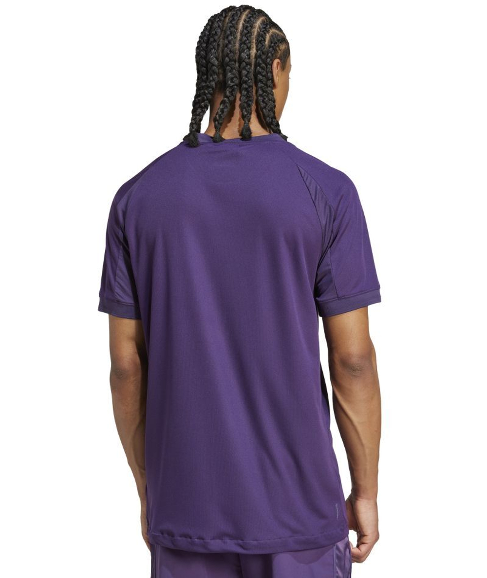 Мужская теннисная футболка Adidas Climacool FreeLift Pro - aurora plum