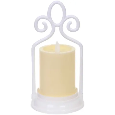 Сувенир с подсветкой «Свеча - Винтаж» 11*22 см (работает от батареек 3 ААА)