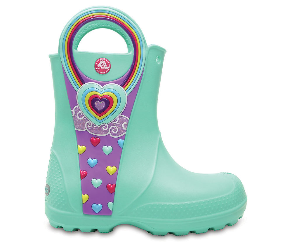 Сапоги Crocs Handle It Rain Boot Mint